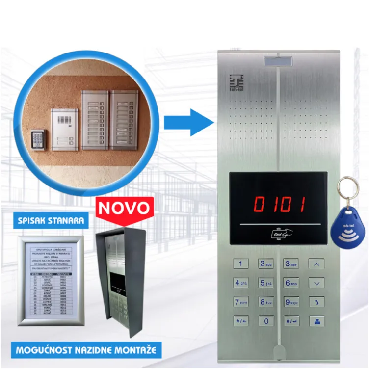 Spoljna jedinica Q2C audio interfon 887