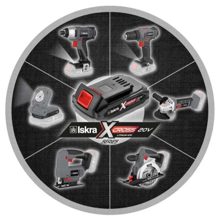Akumulatorska ubodna testera 20V ISKRA X-CROSS