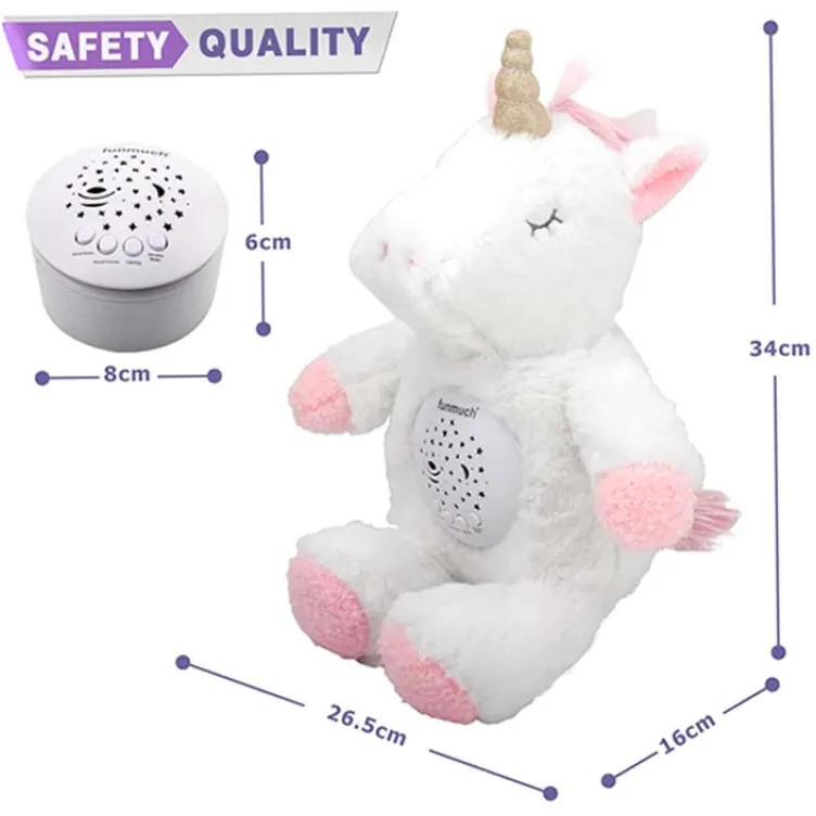 Plišani jednorog sa noćnom lampom 026858