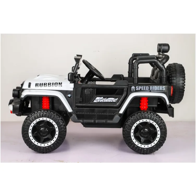 Dečiji Džip na Akumulator sa kožnim sedištem (12V) SM-24105 beli