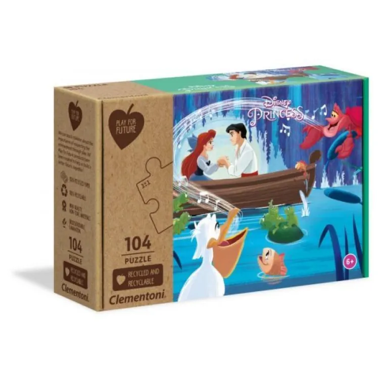 Igracka clementoni puzzle princess 104 kom  6+