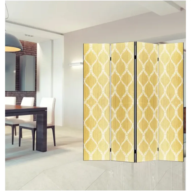 Paravan Lux gold 4 Krila 200x175cm