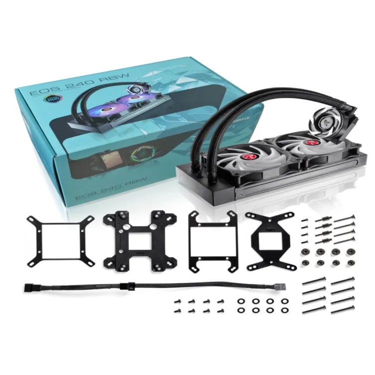 Kuler RAIJINTEK EOS 240 RBW/crna