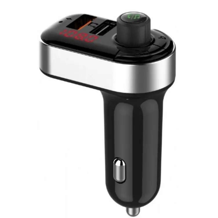 Gembird 3u1 bluetooth carkit with FM-radio transmitter and USB charger