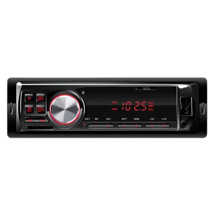 Auto radio SAL VBT1100/RD Red FM i daljinski