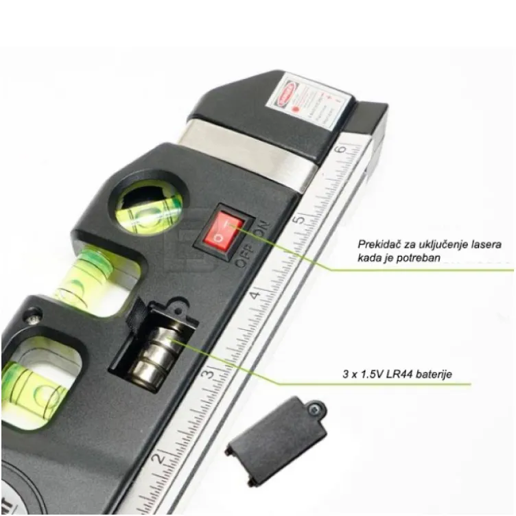 Laserska libela 4u1 PD-161-C