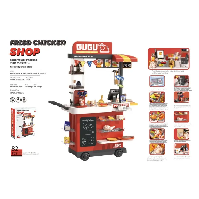 Kolica brze hrane 102cm 424908 