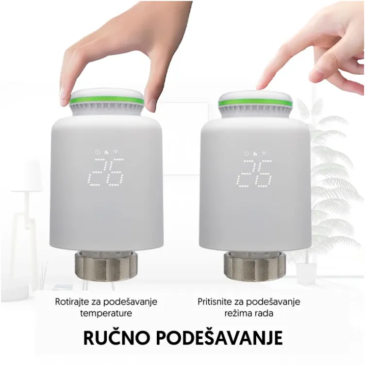 SMART termo glava za radijatorske ventile