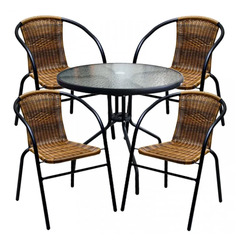 Baštenska garnitura Cosy 4 i sto Porto fi 80cm