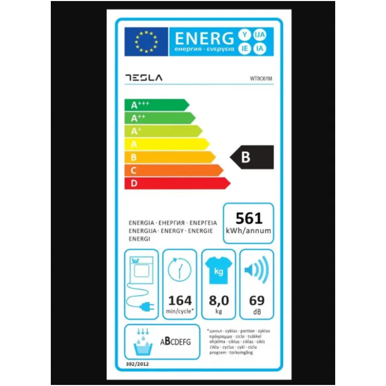 Mašina za sušenje veša Tesla WT8C61M 