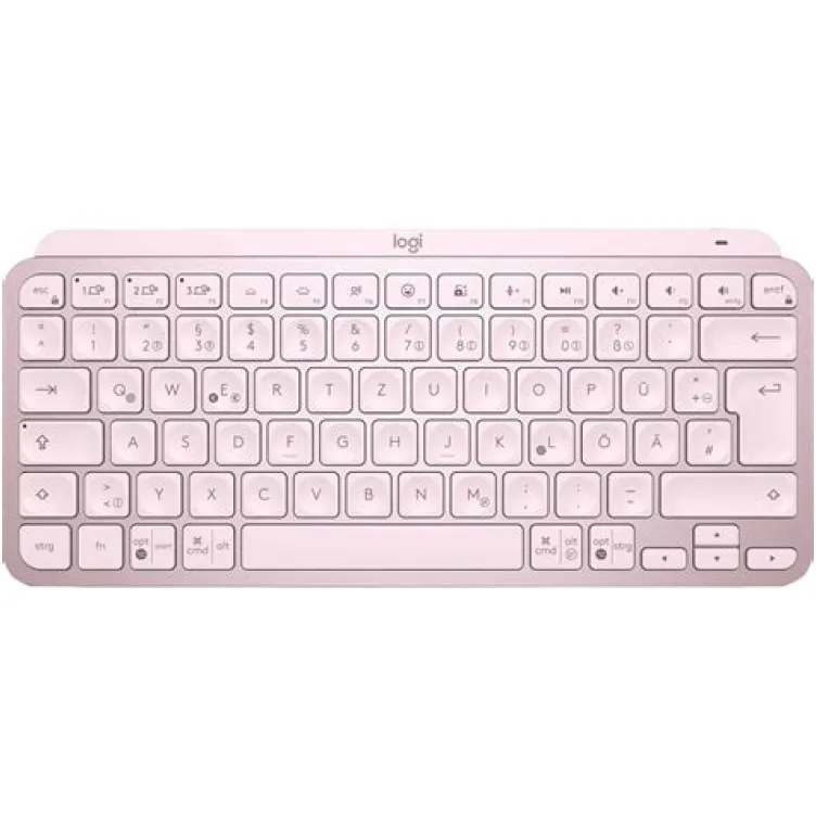 Logitech MX Keys Mini Wireless Illuminated Keyboard - Rose - US