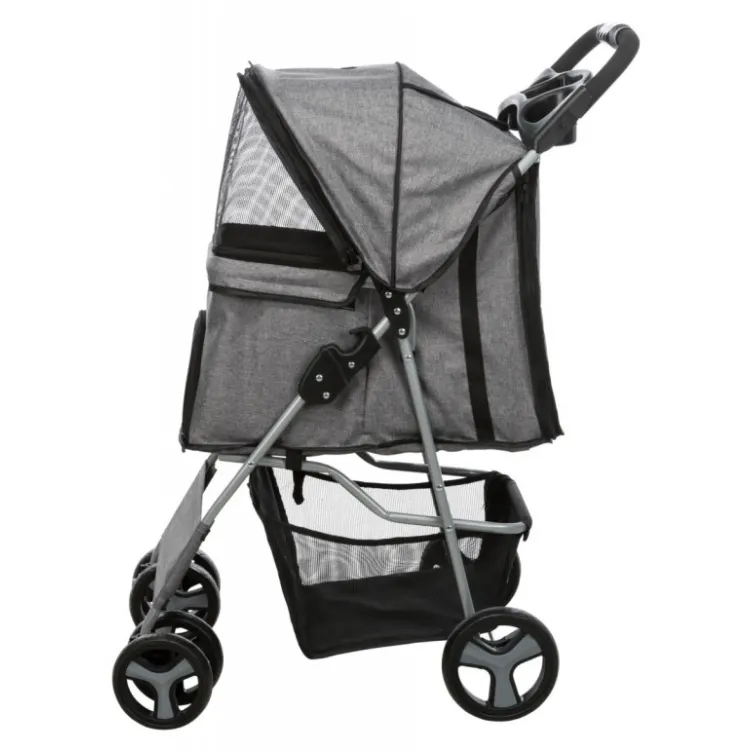 Kolica za prevoz pasa  Buggy siva