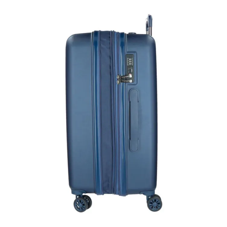 Set kofera Wood Movom Teget