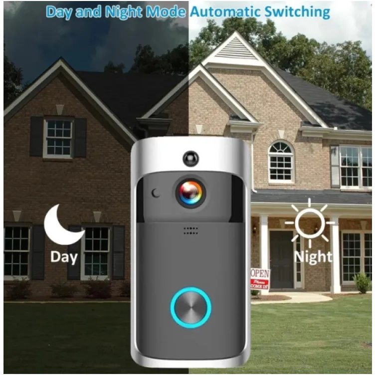 SMART-VIDEO-INTERFON-BELL-EF-V5 Gembird Video zvono, sigurnosna WIFI kamera 1080p