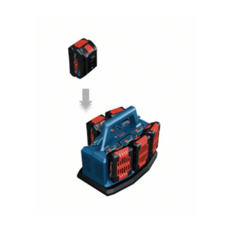 Bosch PUNJAČ ZA 6 BATERIJA 18V GAL 18V6-80