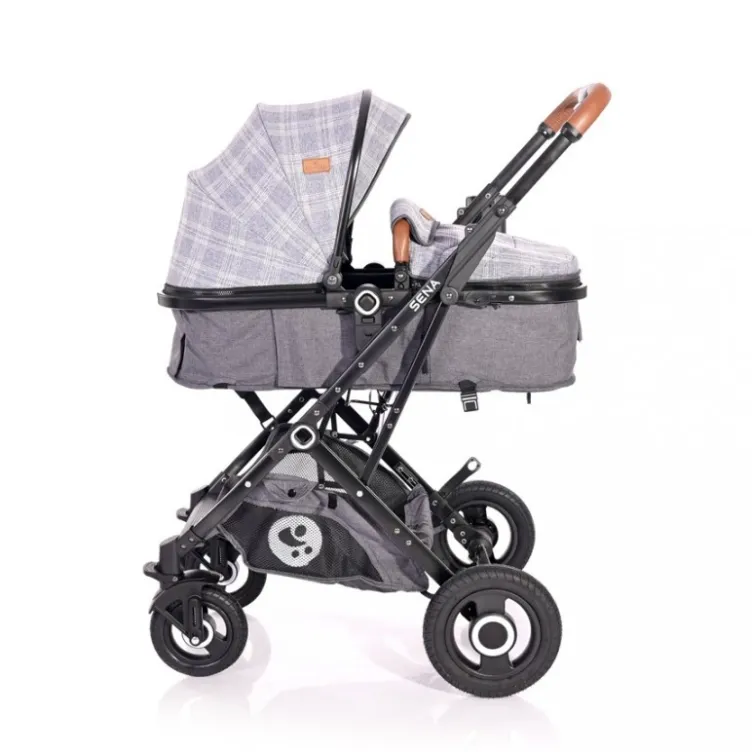 Dečija Kolica Lorelli Sena Set Grey Squared