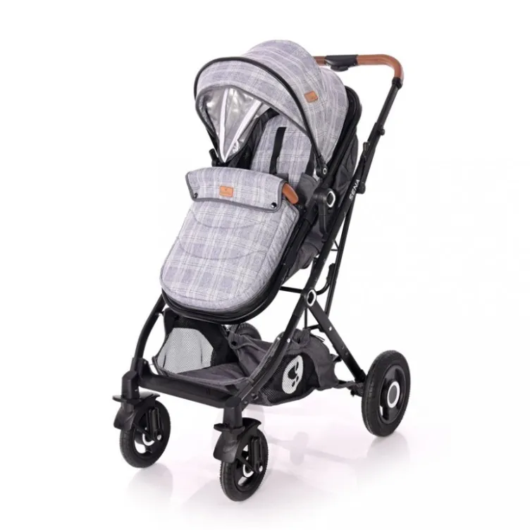 Dečija Kolica Lorelli Sena Set Grey Squared