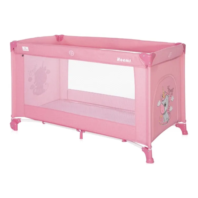 Prenosivi Krevet Lorelli Noemi 1 Nivo - Rose Velvet Unicorn
