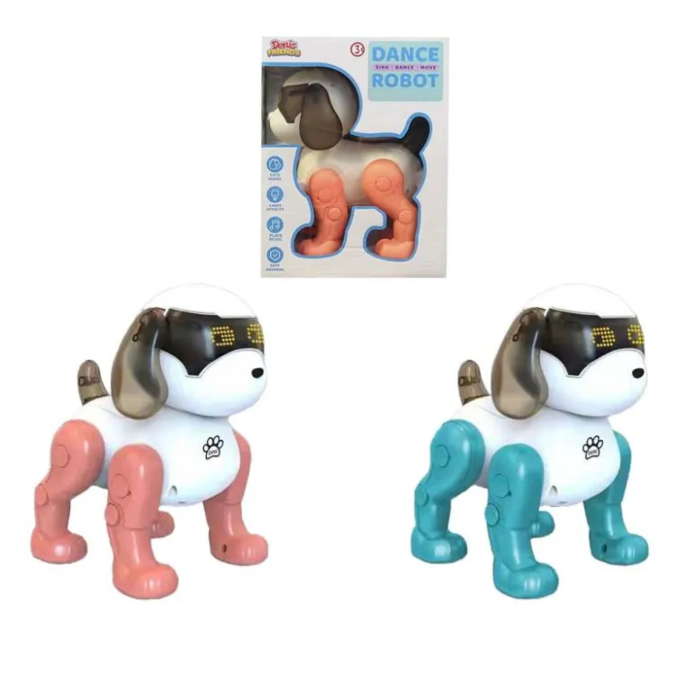 Interaktivni robot pas na baterije