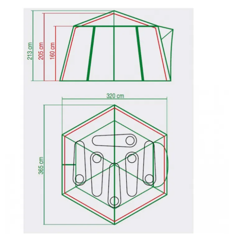 COLEMAN Šator POLYGON 6 Tent