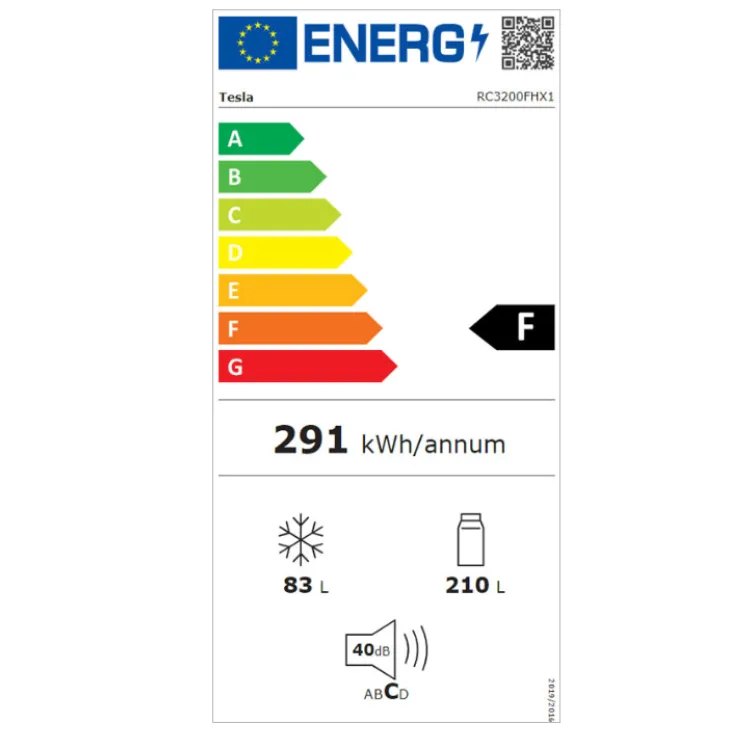 Frižider Tesla RC3200FHX1 kombinovani 