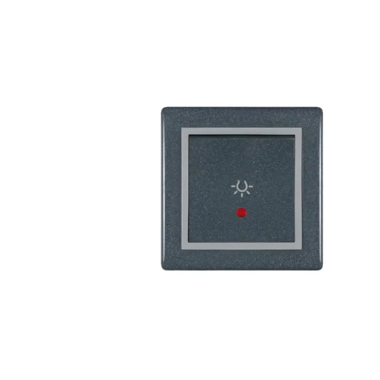 Prekidač za svetlo sa indikator antracit 