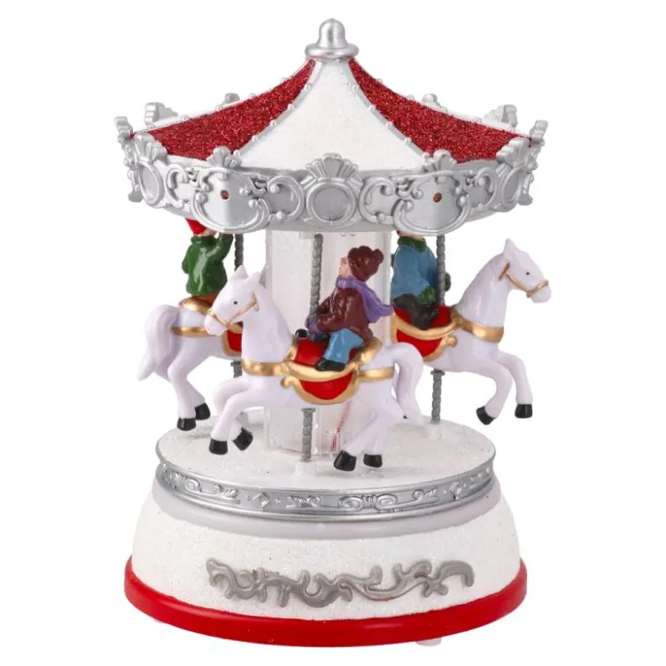 Cozy 10 novogodišnje selo LED Ringišpil 13 x 13 x 18,5