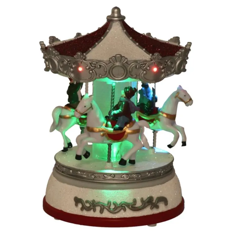 Cozy 10 novogodišnje selo LED Ringišpil 13 x 13 x 18,5