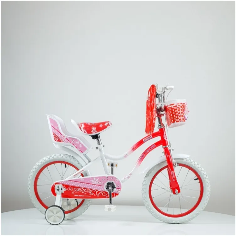 Bicikl 16" sa pomoćnim točkovima 716-16 Crveni 