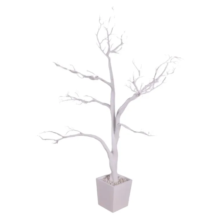 Root, dekoracija, drvo, bela, 40 cm