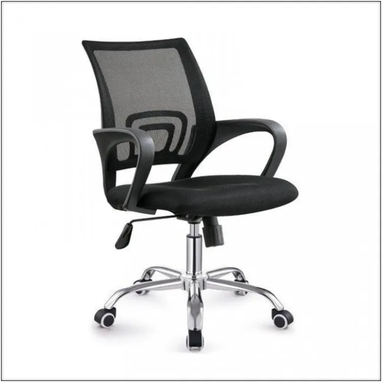 Kancelarijska stolica C-804D Crna ledja/crno sedište 