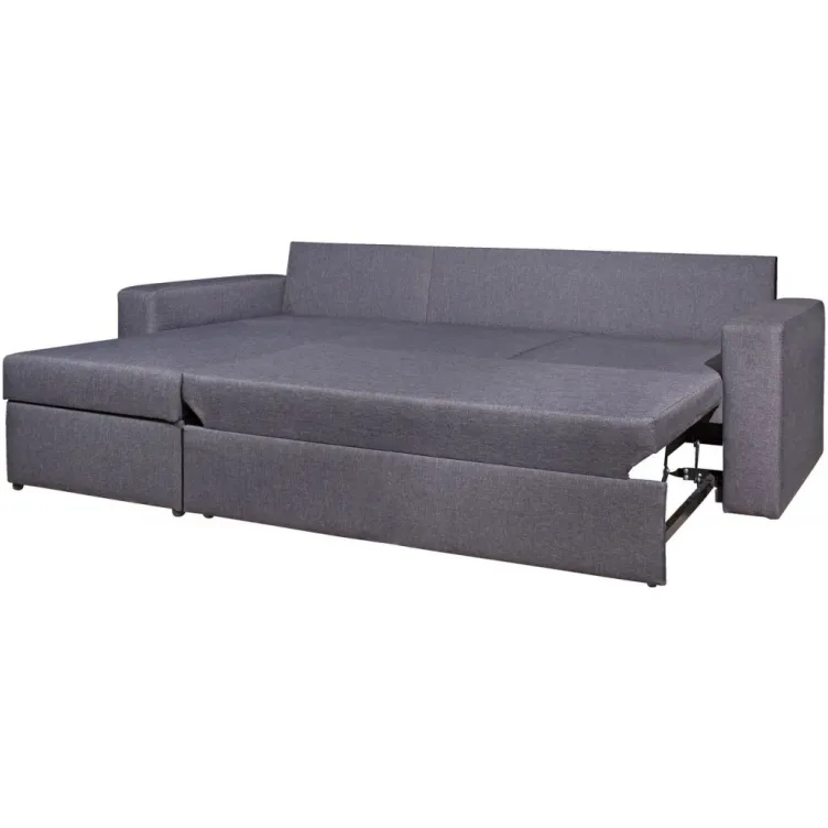 Ugaona garnitura VILS tamno siva