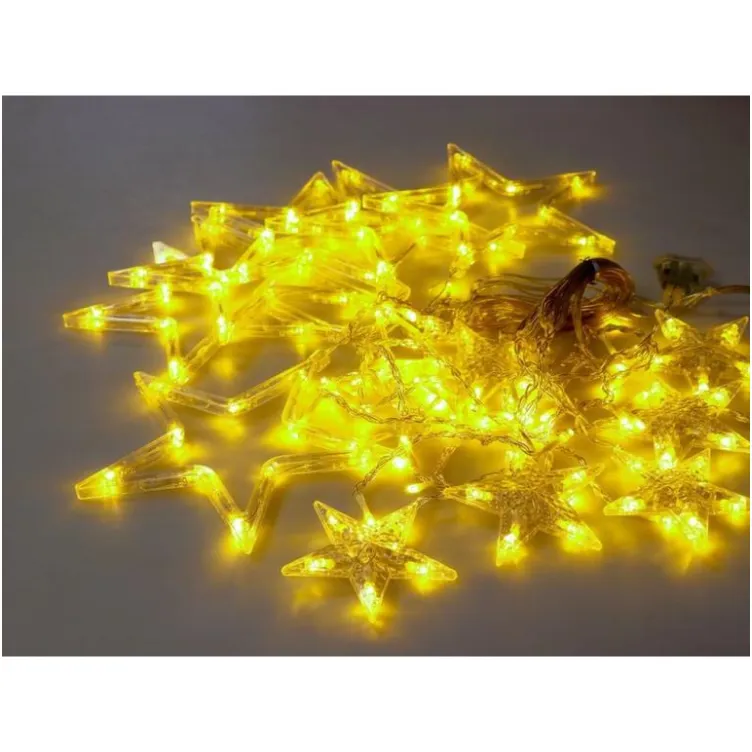 One star, novogodišnje sijalice, zvezde, 138LED, 2m