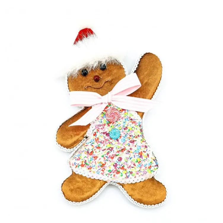 Elfie, novogodišnja dekoracija, Đumbirko, 13cm