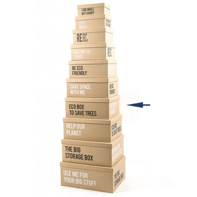 Kutija save the planet 30x13x23cm