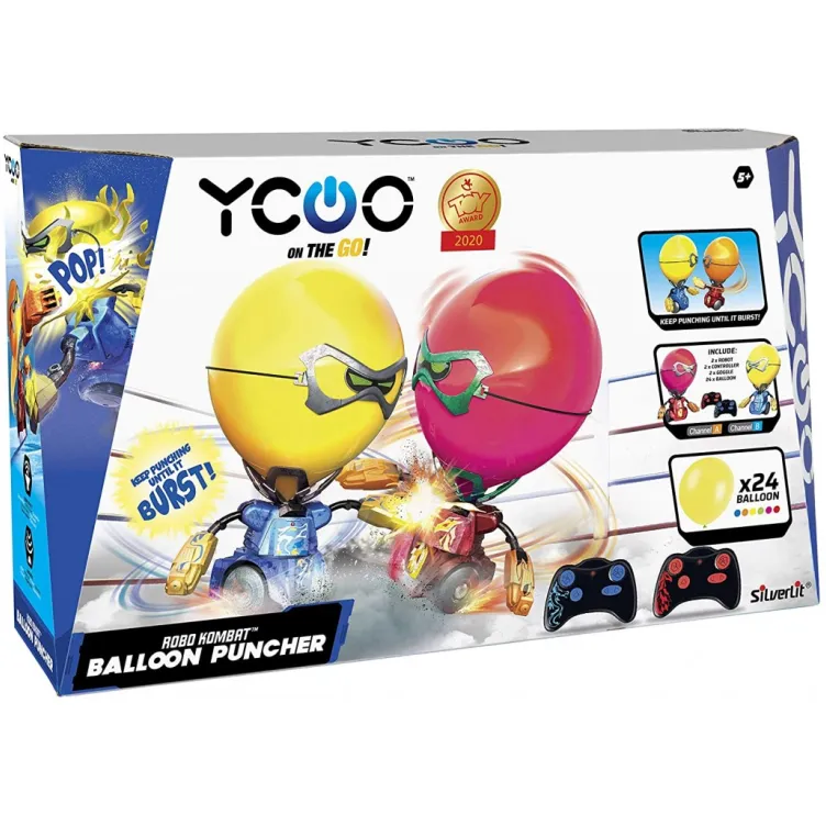 Sa svakim preciznim udarcem, balon se pomera i naduvava dok jedan od protivnika ne pobedi. Igra donosi dinamiku, takmičarski duh i puno zabave, bilo da se igra pojedinačno ili u društvu. U pakovanju 24 balona.