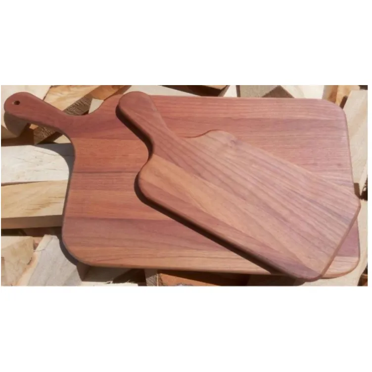 Daska sa krivom ručkom 270 x 140 x 15 mm 907 Trešnja 