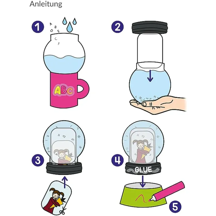 Edukativna kristalna kugla ABC