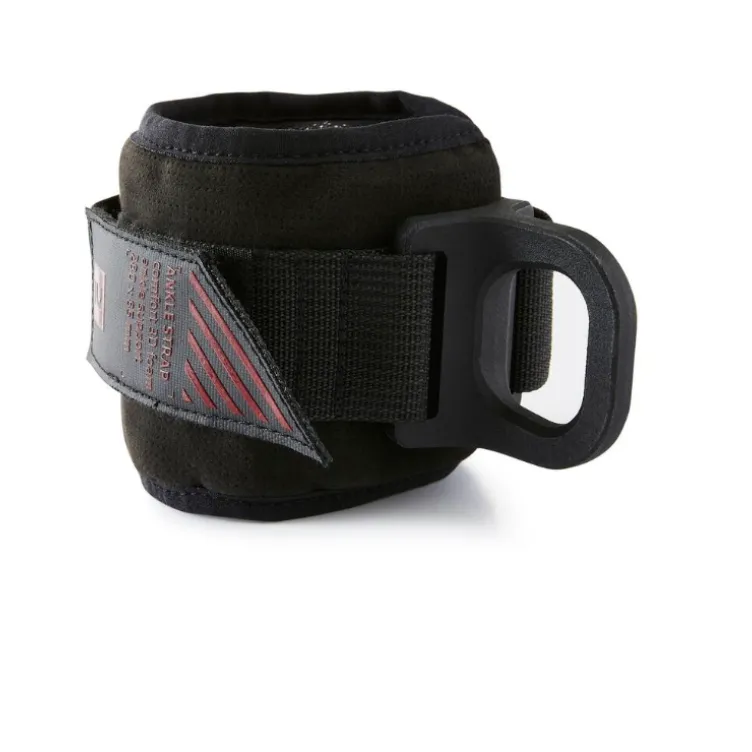 Crna traka za članak za trening sa opterećenjem na spravi za vežbanje