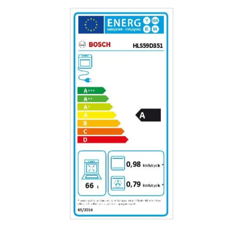 Bosch šporet HLS59D351 