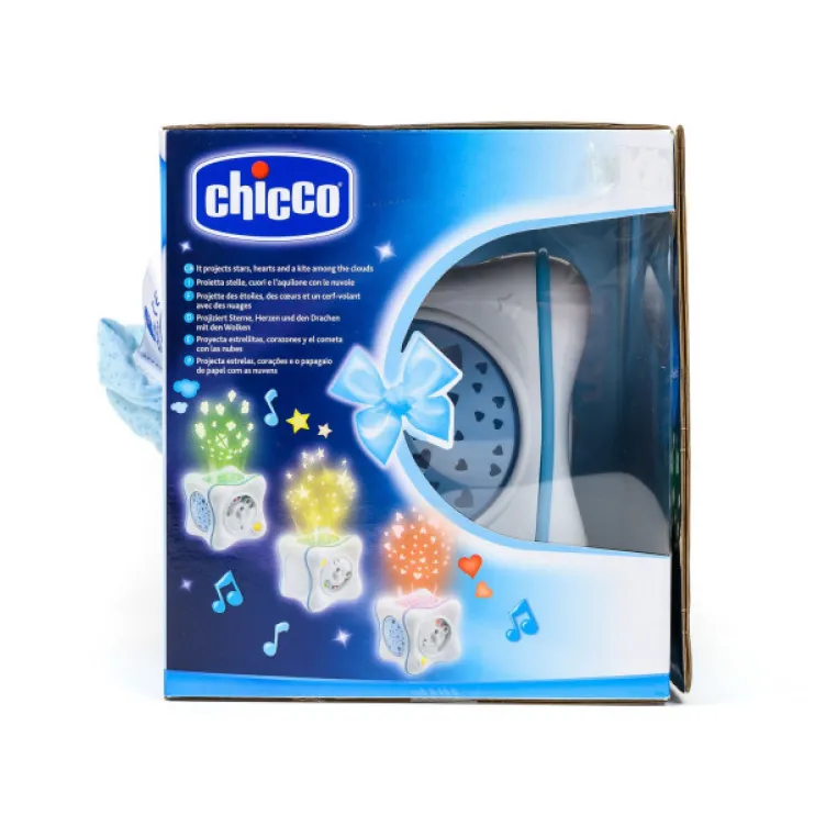 Muzički projektor Chicco u obliku kocke plavi