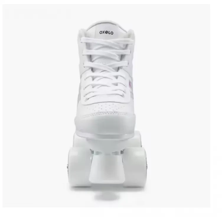 Oxelo rolšue za decu Quad 100 Bele 