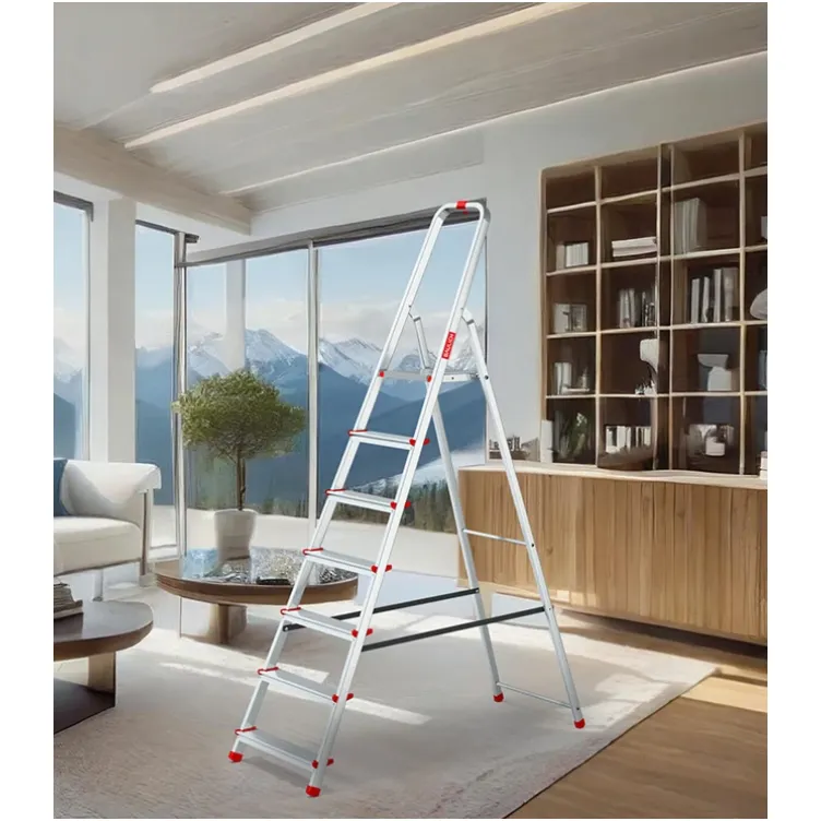 BAULICH Kućne Aluminijumske Merdevine 6+1