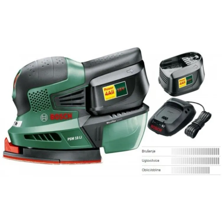 Aku brusilica Bosch PSM 18 LI