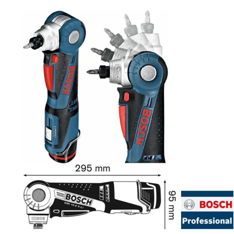 Akumulatorski ugaoni odvrtač Bosch GWI 10,8 V-LI Professional