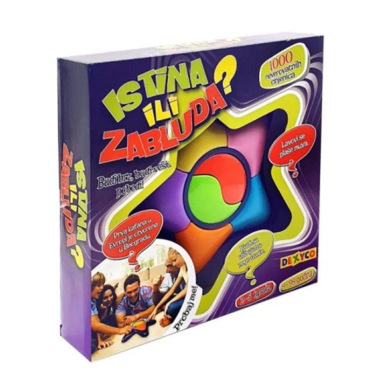 Istina ili zabluda drustvena igra 