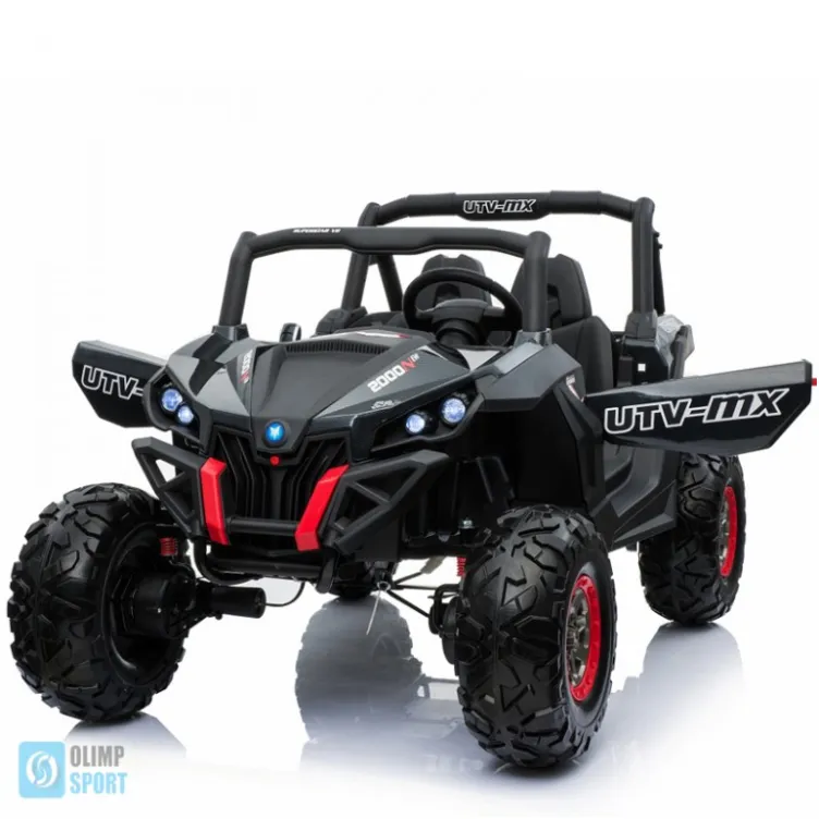 Autić na akumulator Terenac 4x4 crni