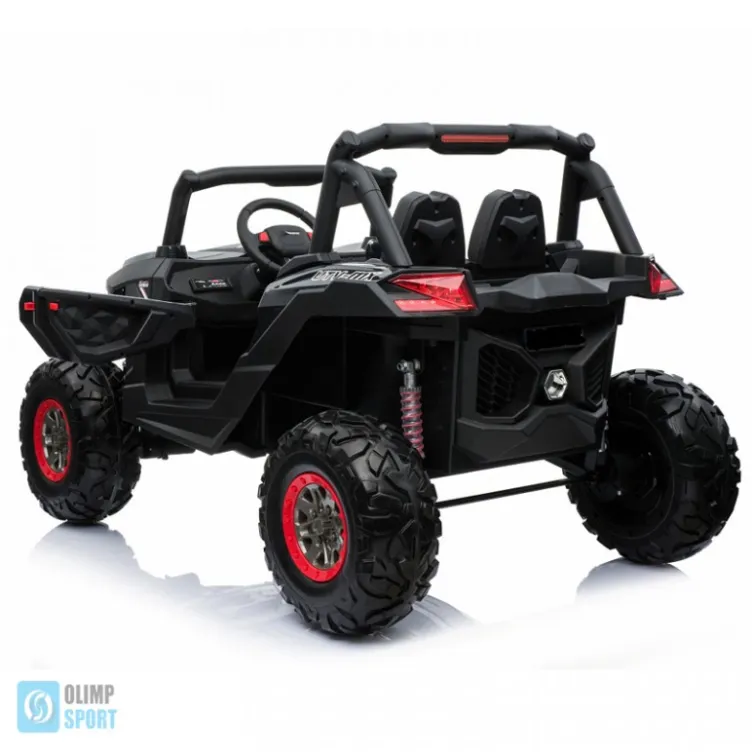 Autić na akumulator Terenac 4x4 crni