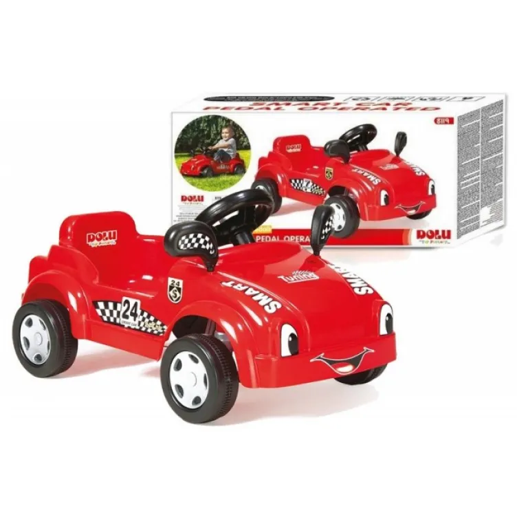 Auto na pedale Dolu Smart crveni