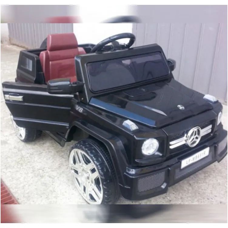 Automobil na akumulator Mercedes G80 crni